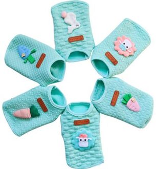 2XS Zomer Hond Kleding Puppy Kat Vest Kleding Cartoon Casual T-shirt Voor Kleine Honden Huisdieren Puppies Outfit Kostuums Goederen 2