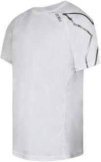 2XU BSR Active Heren Wit/Zilver T-Shirt - M
