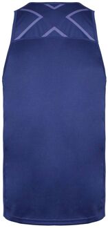 2XU BSR Active Singlet Heren Marine Blauw Top Navy