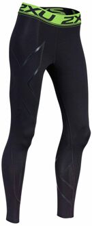 2XU Refresh Herstel Compressie Dames Zwart/Groen Panty - L
