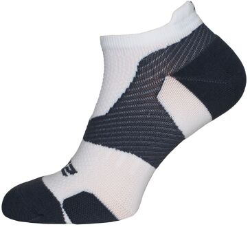 2XU sokken Vectr LightCushion nylon wit maat 35/37,5 Wit,Grijs