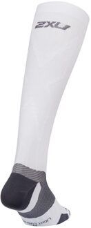 2XU Vectr L.Cush Sokken Wit/Grijs