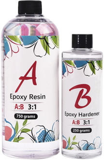 3:1 Resin Epoxy AB Crystal Glue Jewelry Making Transparent Mixed Clear For DIY Resin Jewelry Crafs 100g/280g/400g/1000g