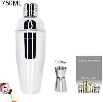 3-12 Stks/set Bar Set Roestvrij Boston Cocktail Shaker Set Barman Kit Shakers Bar Gereedschap Wijn Accessoires S 750ML Set3