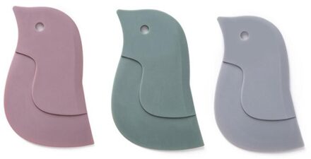 3/1Pcs Leuke Cartoon Keuken Badkamer Kachel Vuil Decontaminatie Schraper Cake Bakken Tool Keuken Accessoires Willekeurige Kleur 3stk willekeurig kleur