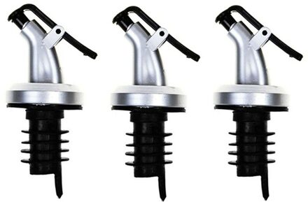 3/1Pcs Olijfolie Spuit Liquor Dispenser Wijn Pourers Flip Top Beer Bottle Cap Stopper Tap Kraan Barman bar Gereedschap Accessoire 3stk