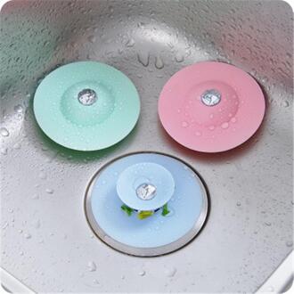 3/1Pcs Silicone Anti-Blocking Sink Drain Filter Stopper Trapper Drain Hair Filter Zeef Keuken Accessoires Gootsteen filter C 3stk