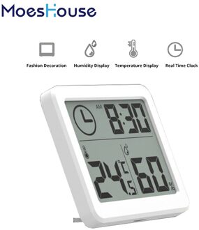 3.2inch groot Scherm Multifunctionele Automatische Elektronische Temperatuur en Vochtigheid Klok