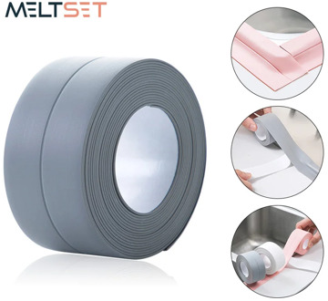 3.2m Kitchen Sink Sealing Strip Tape Bathroom Shower Waterproof Mouldproof Tape Self adhesive Wall Sticker for Kitchen Bathroom