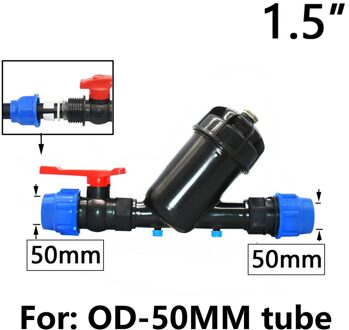 3/4 "1" 1.25", 1.5", 2 "120 Mesh Scherm Filter Tuin Druppelirrigatie Systeem Filter Mesh Landbouw Kas Sproeier Watering geel