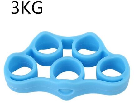 3/4/5Kg Vinger Gripper Sterkte Trainer Gym Fitness Hand Grip Mannen Hand Expander Elastische Voor Training hand Clutch Kracht Beige