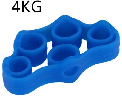 3/4/5Kg Vinger Gripper Sterkte Trainer Gym Fitness Hand Grip Mannen Hand Expander Elastische Voor Training hand Clutch Kracht Goud