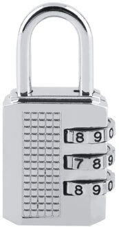 3 4 Cijferige Wachtwoord Lock Combinatie Zinklegering Veiligheidsslot Koffer Bagage Codeslot Kast Kast Locker Hangslot