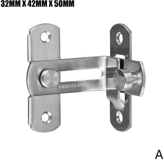 3/4 Inch 90 Graden Haakse Deur Klink Hasp Buigen Klink Barrel Bolt Met Schroeven Voor Deuren Gesp Bolt Sliding lock