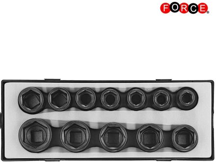 3/4" Krachtdoppenset 12 delig T6121