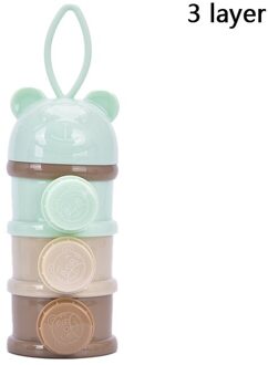 3 / 4 Lagen Baby Beer Stijl Draagbare Babyvoeding Opbergdoos Babymelk Voedsel Doos GN-3 Layers