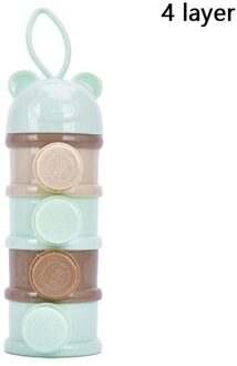 3 / 4 Lagen Baby Beer Stijl Draagbare Babyvoeding Opbergdoos Babymelk Voedsel Doos GN-4 Layers