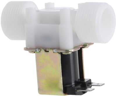 3/4 "Plastic Magneetventiel 12V 24V 220V Pp N/C Magnetische Wasmachine Dispenser Water pneumatische Druk Controller Schakelaar