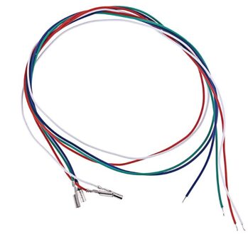 3/4 Stuks Cartridge Phono Cable Leads Header Draden Voor Platenspeler Phono Headshell R91A