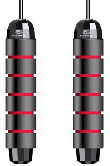 3.4M Springtouw Met Heavy-Duty Stalen Skipping Touw Staaldraad Springtouw Gym Fitness Training Springtouw licht Eenvoudige rood