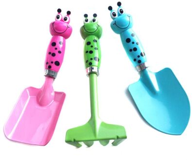 3/4Pcs Mini Eg Schop Hark Tuingereedschap Set Planten Bloempot Onderhoud K1KA Shovel Rake