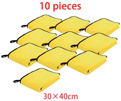 3/5/10 Stuks Extra Zachte Wasstraat Microfiber Handdoek Car Cleaning Drogen Doek Car Care Doek Detaillering Auto Washtowel niet Scrat 30X40cmX10PCS