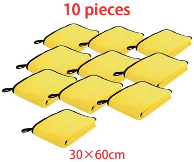 3/5/10 Stuks Extra Zachte Wasstraat Microfiber Handdoek Car Cleaning Drogen Doek Car Care Doek Detaillering Auto Washtowel niet Scrat 30X60cmX10PCS