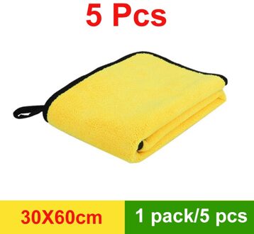 3/5/10 Stuks Extra Zachte Wasstraat Microfiber Handdoek Car Cleaning Drogen Doek Car Care Doek Detaillering Auto Washtowel nooit Scrat Blauw