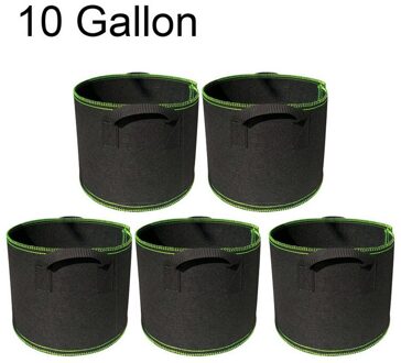 3/5/7/10 Gallon Plant Bloem Grow Tassen Pot Huis Tuin Gereedschap Aardappel Aardbei Stof Plantaardige Tuinieren Groeiende potten Tas
