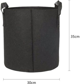 3/5/7 Gallon Plant Zaailing Groeien Zakken Pot Huis Tuin Gereedschap Aardappel Aardbei Vilt Plantaardige Zaailing Groeiende Potten