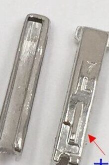 3 #5 #7 # Zilver Zwart Insert Vierkante Rits Stopper Waterdichte Reverse Tanden Enkele End Dubbele Open Uiteinden nylon Rits Repair1858 wit dubbele ends / size 5 en 7