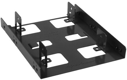 3.5'' BayExtension Black - SSD montageframe