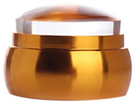 3.5 CM Schaken Transparante Siliconen Hoofden Nail Stamper met Schraper Metalen Plastic Handvat Nail Stempelen Seal gouden