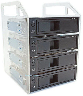 3.5-inch HDD extraction box hard disk combination rack hot swappable external NAS hard disk rack 4/6/10 position