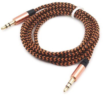 3.5 Mm Smartphone Audio Kabel MP3 Spelers Stereo Autoradio Auto Premium Auxiliary Audio Kabel Met Vergulde Connectoren Goud