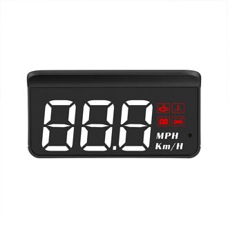 3.5Inch Hud Auto Head Up Display OBD2 Mini M3 Hud Digitale Voorruit Projector Auto Elektronische Beveiliging Alarm Universele Obd ii