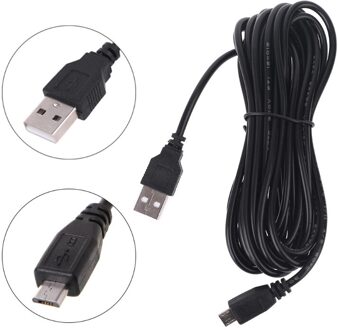 3.5Mcar Camera Dvr Power Cable Charger Adapter Voor Dash Cam 5V/2A Mini Micro Usb 4NB702084-MS