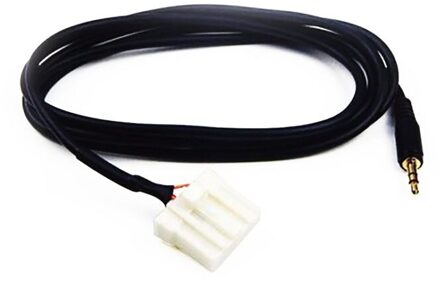 3.5Mm Audio Adapter Aux Aux Kabel Pak Voor Mazda 2 2006 + 3 2006 + 6 2006 + Draagbare duurzame Kabel Fit Auto Accessoire