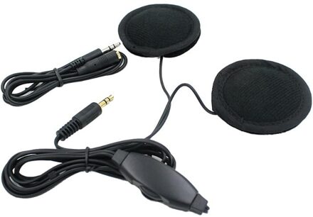 3.5mm Auto Styling Motor Headset Luidsprekers Oortelefoon Hoofdtelefoon Volumeregeling Stereo Motor Headsets voor MP3 GPS Smart Phone