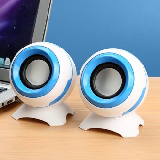 3.5Mm Computer Speakers Bedrade Usb Aux Bass Hoorns Luidspreker 360 ° Surround Stereo Geluid Voor Laptop Desktop Telefoon Mini speaker 03