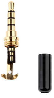 3.5mm Earphones Soldering Jack Male Headphone Repair Jack Cable Plug Solder Adapters Metal Alloy Audio Soldering Spring