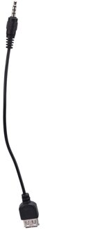 3.5Mm Male Aux Audio Plug Jack Naar Usb 2.0 Female Converter Cable Cord Car MP3 Audio Conversie Kabel