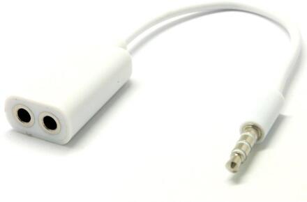 3.5mm Mannelijke AUX Jack Splitst Dual 3.5mm Vrouwelijke Hoofdtelefoon Audio Adapter Kabel voor Mp3 Oortelefoon Headset Telefoons