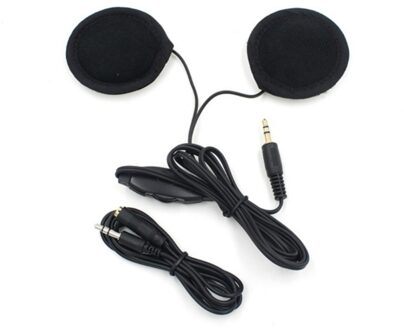 3.5mm Motor Headset Luidsprekers Oortelefoon Hoofdtelefoon Volumeregeling Stereo Motor Headsets voor MP3 GPS Smartphone Auto Styling