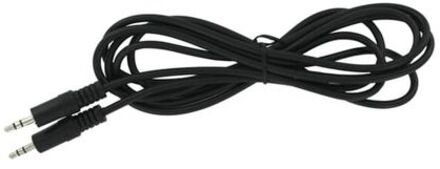 3.5mm Stereo Jack Audio Kabel 3 Meter - Zwart