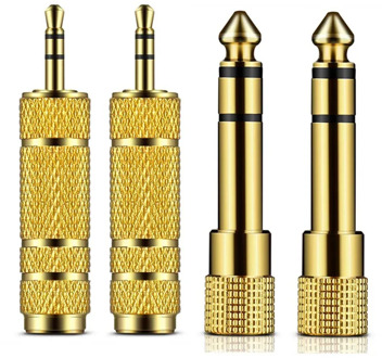 3.5mm to 6.5mm 6.35mm Male to Feamle Audio Cable Adapter 6.5 6.35 Jack To Plug 3.5 Jack Stereo AUX Converter Amplifier