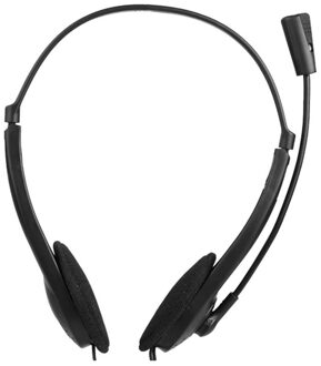 3.5Mm Wired Stereo Headset Met Mic Microfoon Hoofdtelefoon Voor Pc Laptop Desktop