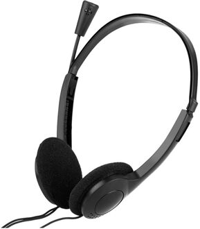 3.5Mm Wired Stereo Headset Noise Cancelling Oortelefoon Met Microfoon Verstelbare Hoofdband Voor Computer Laptop Desktop