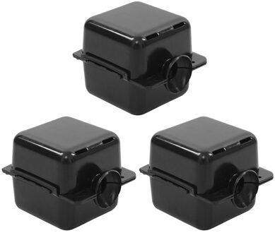 3/5Pc Plant Wroeten Doos Plant Propagatie Doos Wroeten Apparaat Plant Box Herbruikbare Hoge Druk Bal Plant Air-Gelaagdheid Pod Indoor 3stk zwart