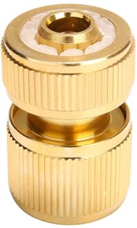3/6 Pcs Tuin Messing-Coated Slang Adapter 1/2 "Quick Connect Swivel Connector Systemen Voor Watering Irrigatie 1stk